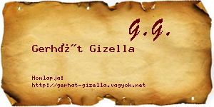 Gerhát Gizella névjegykártya